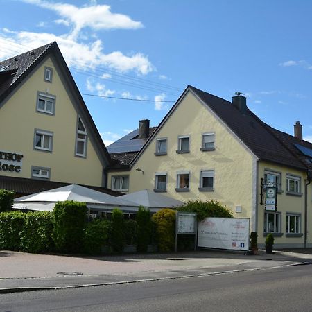 Hotel-Gasthof Zur Rose ไวเซนฮอร์น ภายนอก รูปภาพ