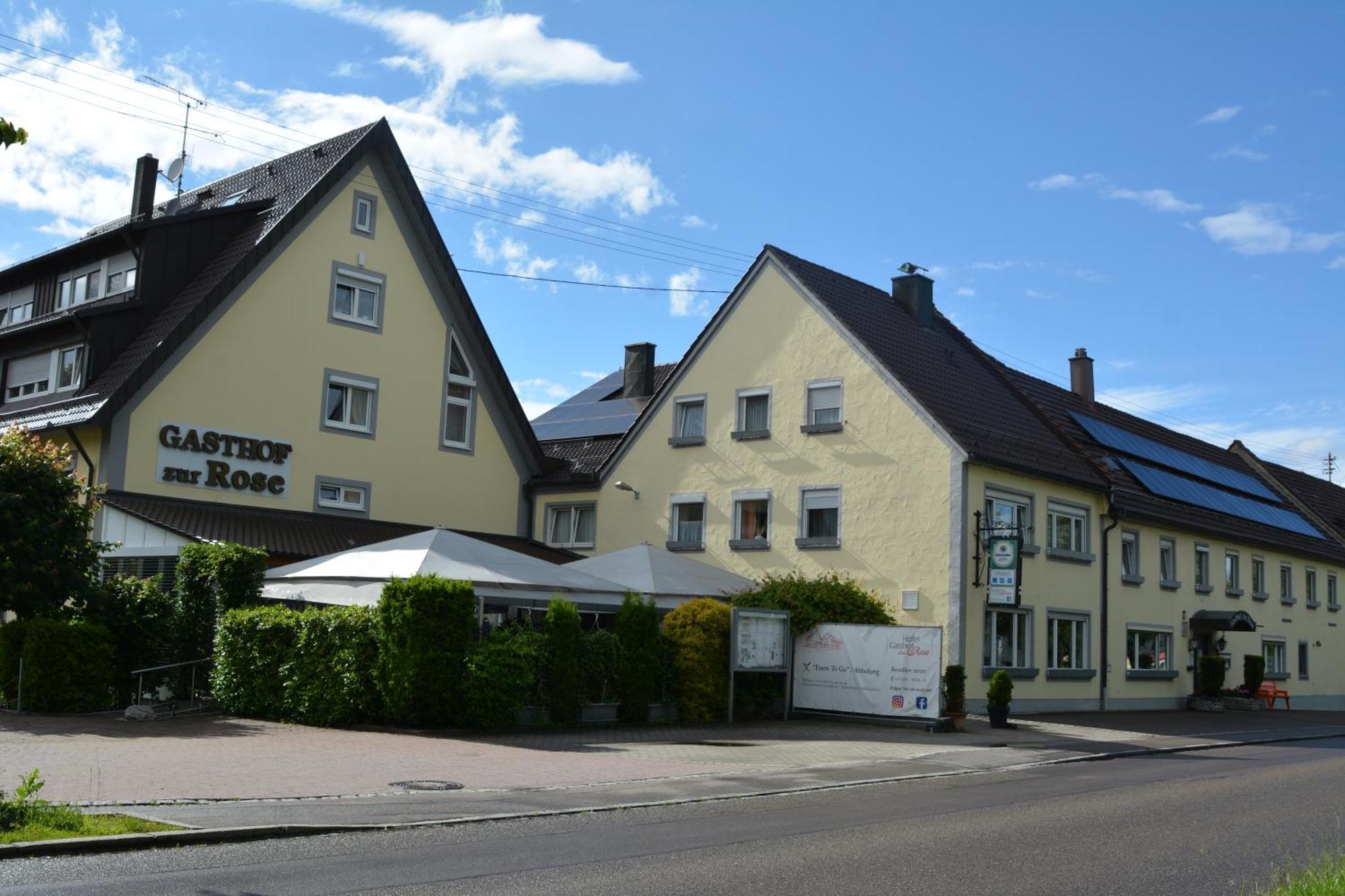 Hotel-Gasthof Zur Rose ไวเซนฮอร์น ภายนอก รูปภาพ