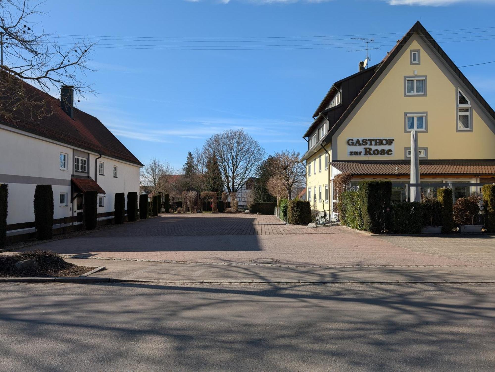 Hotel-Gasthof Zur Rose ไวเซนฮอร์น ภายนอก รูปภาพ